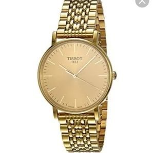 Tissot gold classic watch